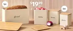 ALDI J Bread Box or Vegetable Tins offer