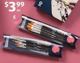 ALDI E Artist Paint Brush Set offer