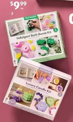 ALDI F Craft Maker Kits offer