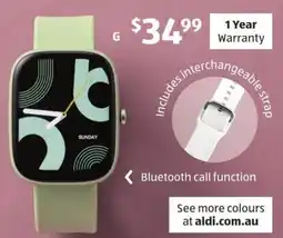 ALDI G Smart Watch offer
