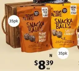 ALDI N Tom & Luke Snacka Balls offer