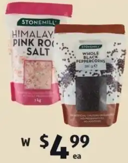ALDI W Stonemill Bulk Refills offer