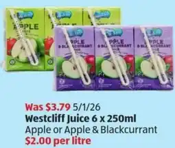 ALDI Westcliff Juice offer