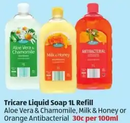 ALDI Tricare Liquid Soap Refill offer