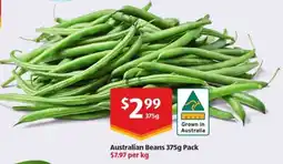 ALDI Australian Beans offer