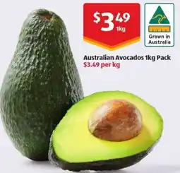ALDI Australian Avocados Pack offer