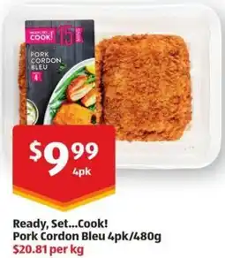 ALDI Pork Cordon Bleu offer