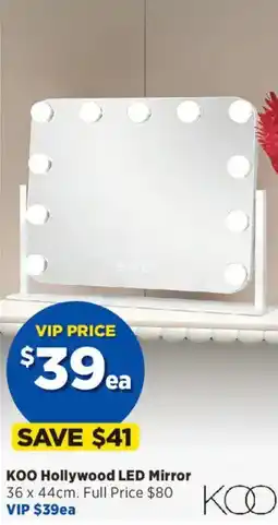 Spotlight Koo hollywood led mirror offer