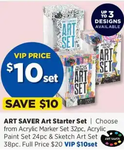 Spotlight Art saver art starter set offer