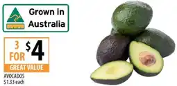 Supabarn Avocados offer