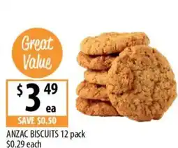 Supabarn Anzac biscuits offer