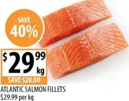 Supabarn Atlantic salmon fillets offer