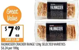 Supabarn Falwasser cracker range offer