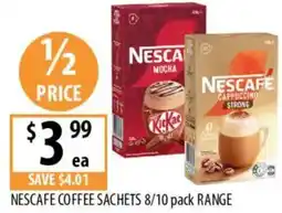 Supabarn Nescafe coffee sachets offer