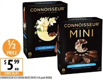 Connoisseur ice cream multi packs