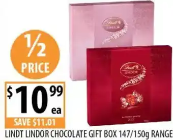 Lindt lindor chocolate gift box