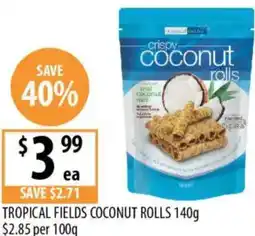 Supabarn Tropical fields coconut rolls offer