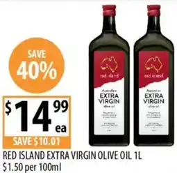 Supabarn Red island extra virgin olive oil offer