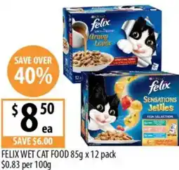 Supabarn Felix wet cat food offer