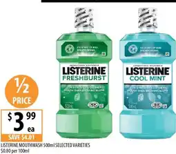 Supabarn Listerine mouthwash offer