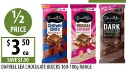 Supabarn Darrell lea chocolate blocks offer