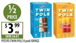 Supabarn Peters twin pole offer
