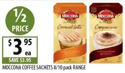 Supabarn Moccona coffee sachets offer