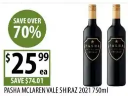Supabarn Pasha mclaren vale shiraz 2021 offer