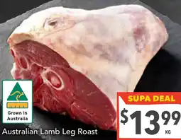 Supa Valu Australian Lamb Leg Roast offer