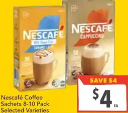 Supa Valu Nescafé Coffee Sachets offer
