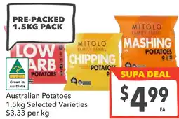 Supa Valu Australian Potatoes offer