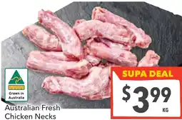 Supa Valu Australian Fresh Chicken Necks offer