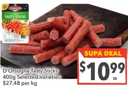 Supa Valu D'Orsogna Tasty Sticks offer
