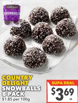 Supa Valu Country delight snowballs offer