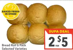 Supa Valu Bread Roll offer