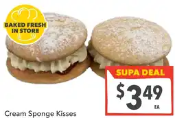 Supa Valu Cream Sponge Kisses offer