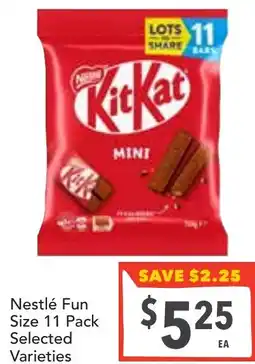 Supa Valu Nestlé Fun offer