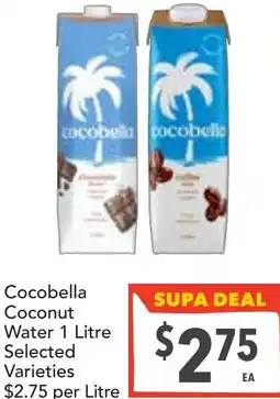 Supa Valu Cocobella Coconut Water offer