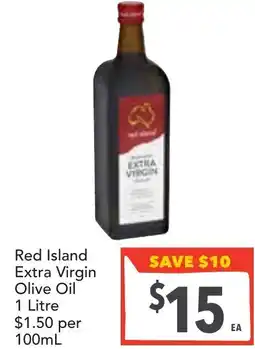 Supa Valu Red Island Extra Virgin Olive Oil offer