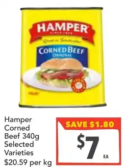Supa Valu Hamper Corned Beef offer