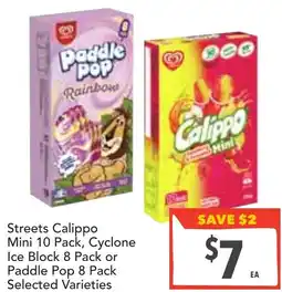 Supa Valu Streets Calippo Mini offer