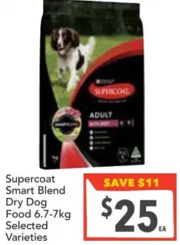 Supa Valu Supercoat Smart Blend Dry Dog Food offer