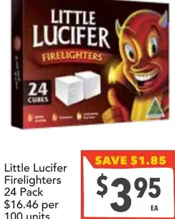 Supa Valu Little Lucifer Firelighters offer