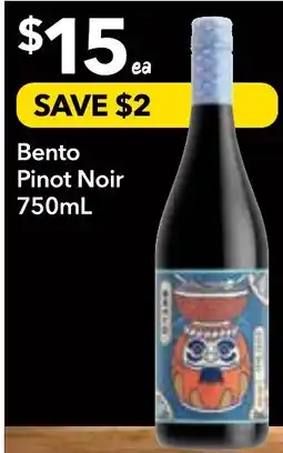 Supa Valu Bento Pinot Noir offer