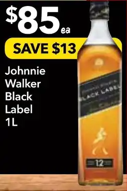 Supa Valu Johnnie Walker Black Label offer