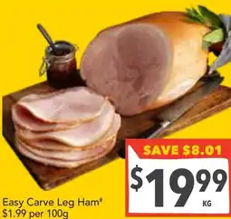 Supa Valu Easy Carve Leg Ham offer