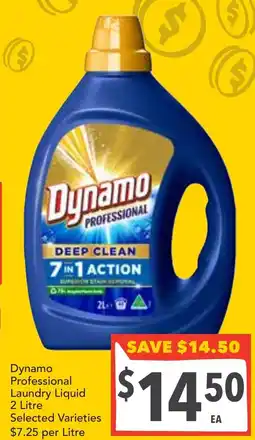 Supa Valu Dynamo Professional Laundry Liquid offer