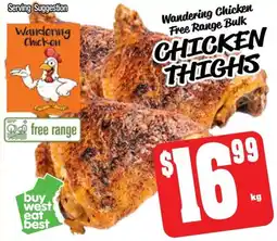 Farmer Jack's Chicken thighs offer