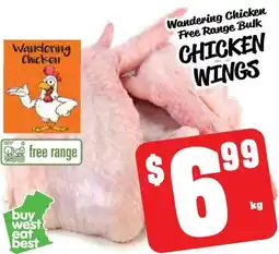 Farmer Jack's Chicken wings offer