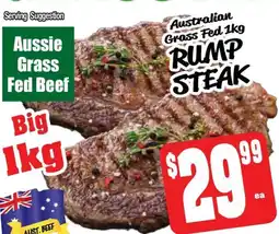 Farmer Jack's Rump steak offer